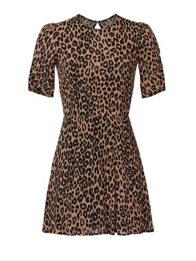 { Reformation} Grace Leopard Dress